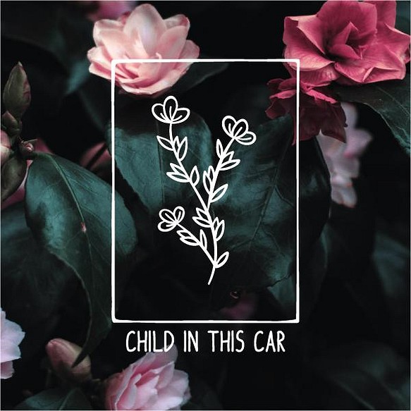 [CHILD IN THIS CAR] 車貼 第1張的照片