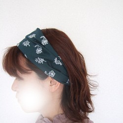 刺繍 ヘアバンド・ターバン の人気通販｜Creema(クリーマ) 国内最大の