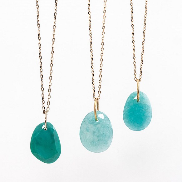 Amazonite charm necklace gstaaddelivery.x10.mx