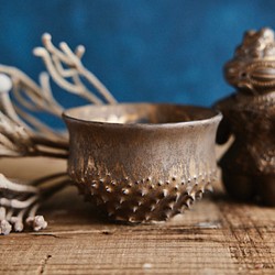 小さな陶器の植木鉢　pps-16 1枚目の画像