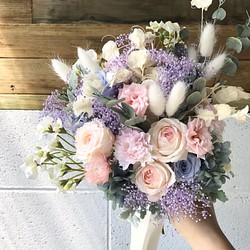 for bridal ブーケとヘッドドレスのセット◆original bouquet&head accessory 1枚目の画像