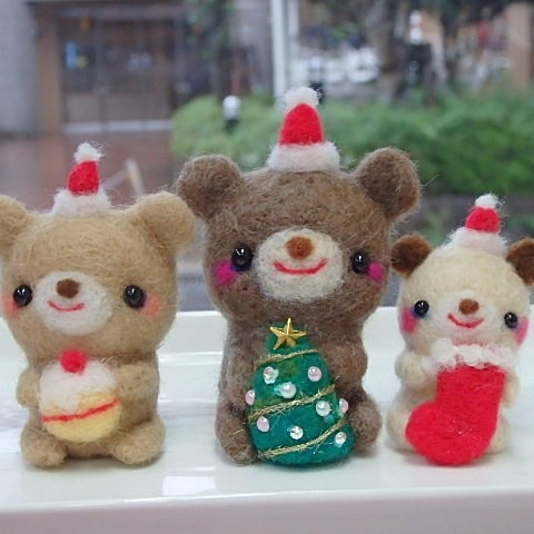 くまちゃんたちのクリスマス☆ 1枚目の画像