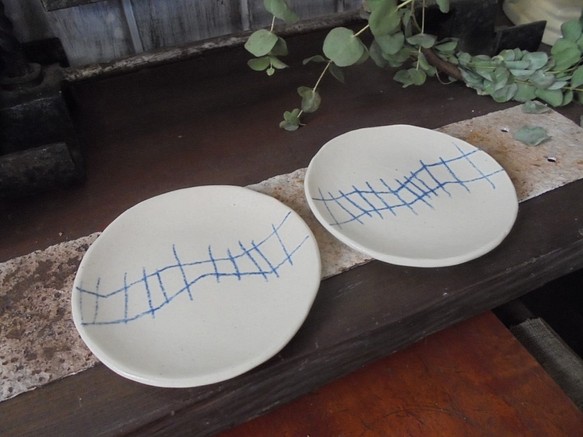 『モダン加飾maru小皿』取り皿銘々皿菓子皿小皿豆皿 1枚目の画像