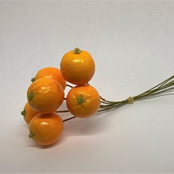 イミテーションフルーツピック・オレンジ 1枚目の画像