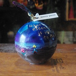 candle　球体8㎝　星の王子様　ｃ2787 1枚目の画像
