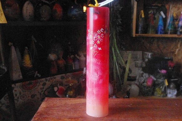 candle　slimtall2　お花　c2884 1枚目の画像