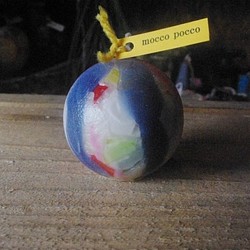 candle　ミニ球体6㎝　ｃ3061 1枚目の画像