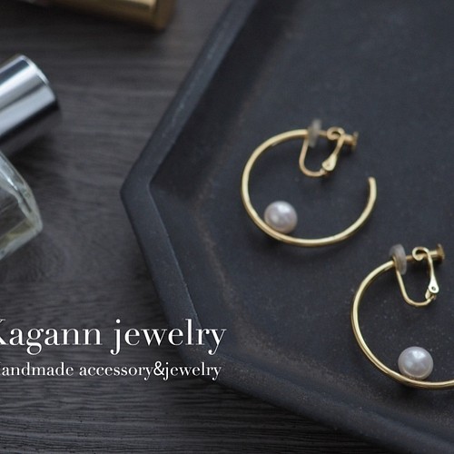 Kagann Jewelry カガンジュエリー フープイヤリング 販売大特価祭