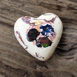 Cantera蛋白石·心臟形狀 第1張的照片