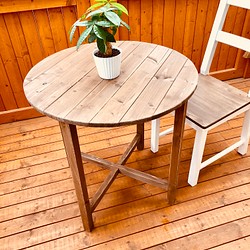 丸テーブル・ラウンドテーブル・カフェテーブル・ガーデンテーブル・サイドテーブル 1枚目の画像