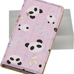 iPhone手機殼6,6s筆記本電腦包“Panda”可愛日式圖案奢華iPhone手機殼，帶和服圖案 第1張的照片