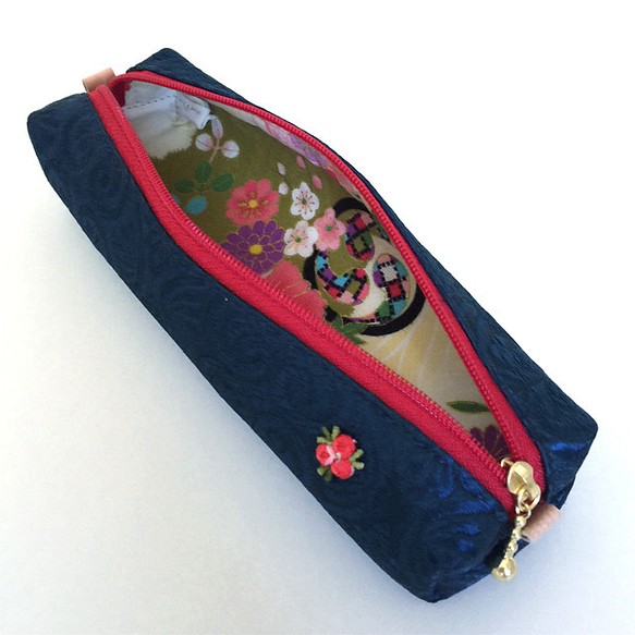 Pen Case with Japanese Traditional pattern, [Brocade] 第1張的照片