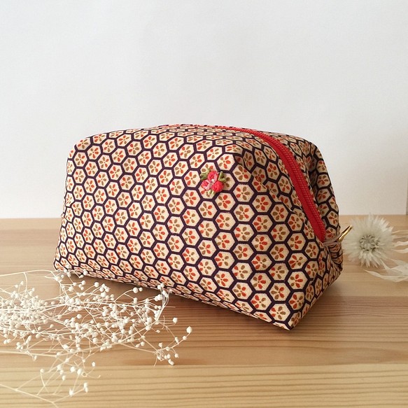 日式豆袋袋，大號---龜殼圖案 第1張的照片