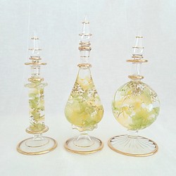 レモングリーンのエキゾチックハーバリウム～3set～ 1枚目の画像