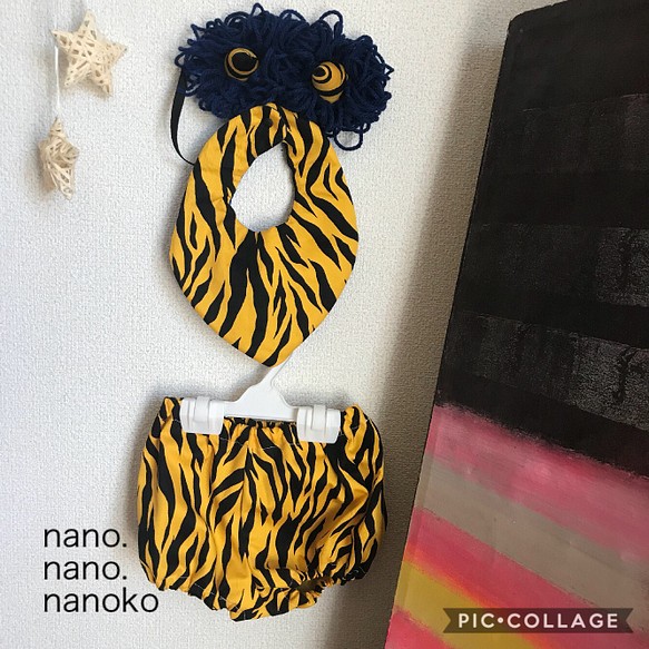 鬼のスタイ セット販売 ベビー服 nano.nano.nanoko 通販｜Creema