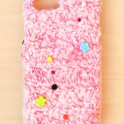 iPhone7ケース　-お姫様のリボン（ピンク）-　 1枚目の画像