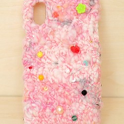 iPhoneX手機殼-公主絲帶（粉紅色）- 第1張的照片