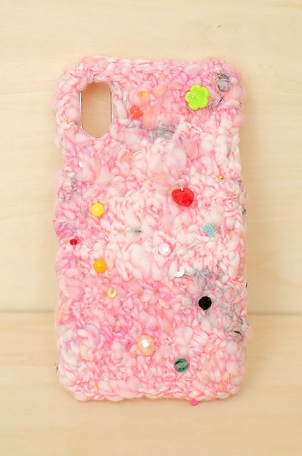 iPhoneX手機殼-公主絲帶（粉紅色）- 第1張的照片