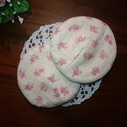 オーガニックコットンネル・防水布使用の母乳パッド【25】 1枚目の画像