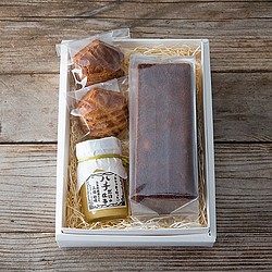 Assortiment 　miel　　-　はちみつとお菓子のギフトボックス　-　オーガニック　ギフトに 1枚目の画像