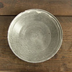 プレーン皿（わら灰） 1枚目の画像