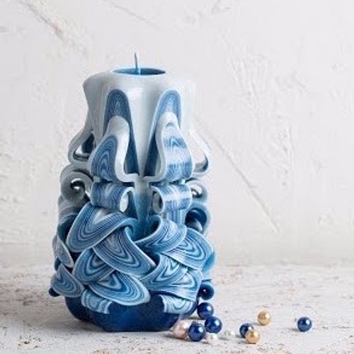 カービング キャンドル 神奈川沖浪裏 carving candle [小] キャンドル