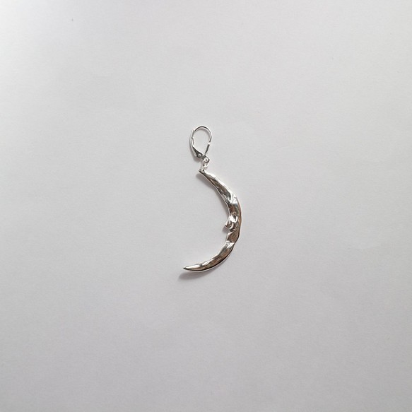 [Silver925] 新月耳環 第1張的照片