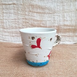 ハート柄マグカップ（小さめ１） 1枚目の画像