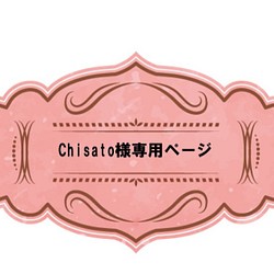 chisato様専用ページ 1枚目の画像