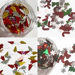 クリスマスともみの木のホログラム（C）2種類セット 1枚目の画像