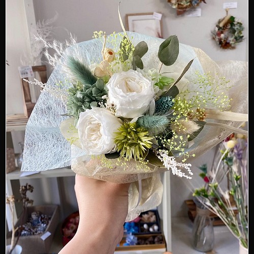 可愛いお花いっぱいの花束たち ブーケ ポピーのて 通販｜Creema 