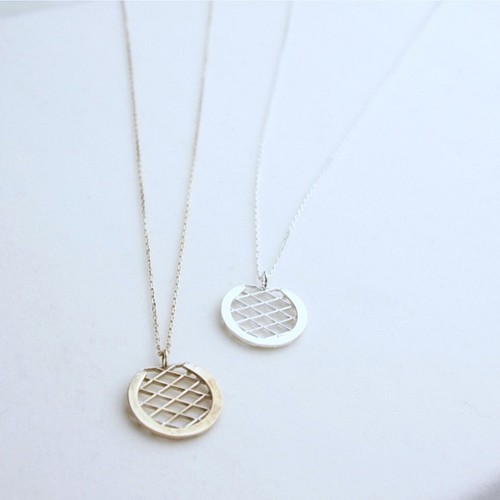 Amiami Round Sterling Silver Necklace/アミアミラウンドネックレス