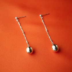 Silverberry鞦韆耳環925純銀 第1張的照片