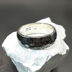 銀寬熏蒸環Silver925 第1張的照片