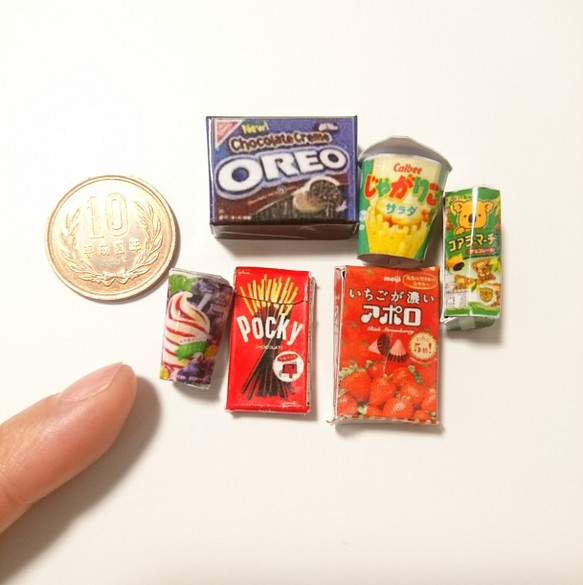 お菓子チャーム ① チョコレート ハンドメイド ミニチュア おやつ