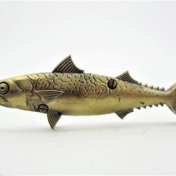 鯖のシャープペンシル（真鍮） 1枚目の画像