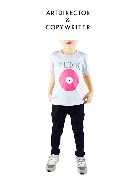レコード PUNK（KIDS）Tシャツ 1枚目の画像