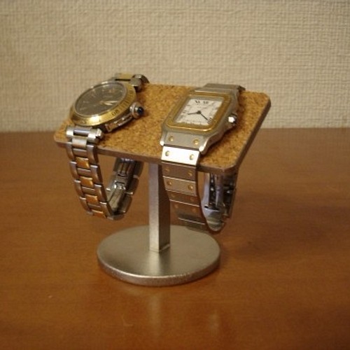 腕時計ケース 2本掛けバー腕時計スタンド ak-design その他インテリア