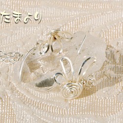 ガネーシャクリスタルのネックレス「聖地からの伝言」 1枚目の画像