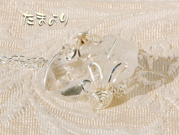 ガネーシャクリスタルのネックレス「聖地からの伝言」 1枚目の画像