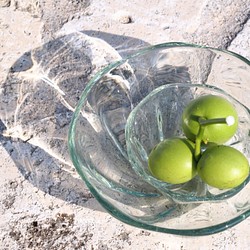 螺旋碗（琉球玻璃、餐具、碗） 第1張的照片