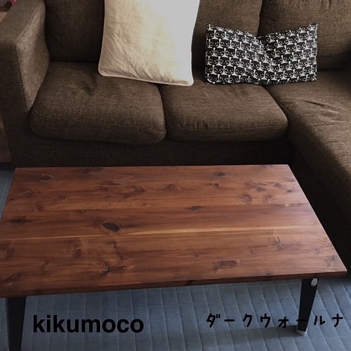 国産杉の折りたたみテーブル/選べる３色♪日本の職人さんが作った丈夫 