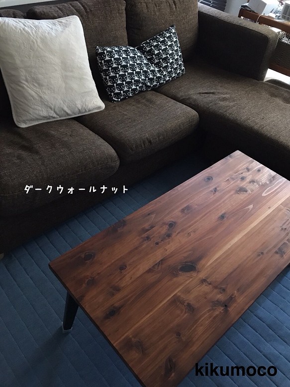 国産杉の折りたたみテーブル/選べる３色♪日本の職人さんが作った丈夫な脚♬
