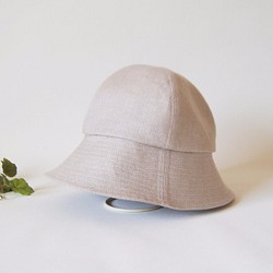 リネンのベーシックな帽子Ⅱ 1枚目の画像