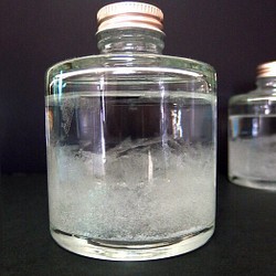 ストームグラス　*結晶観察の瓶　【受注制作】 1枚目の画像