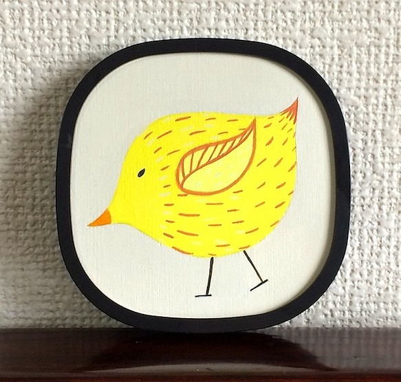 小型鳥類（黃色） 第1張的照片