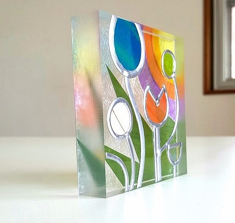 Healing art made with glass art Tinker Bell Sunshine3 第1張的照片