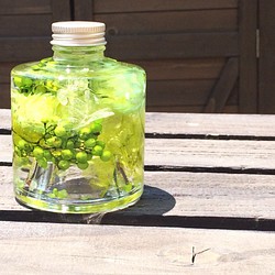 スタッキングボトルのハーバリウム～green～ 1枚目の画像