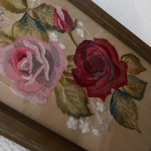アート壁掛け✴︎手刺繍薔薇 壁掛けラック・ウォールシェルフ 🍋 通販 