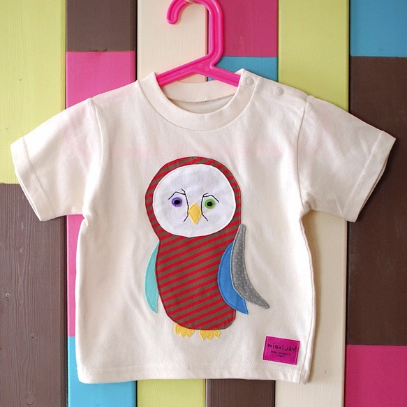 OWL T-shirt _ 90 - 110 size 1枚目の画像